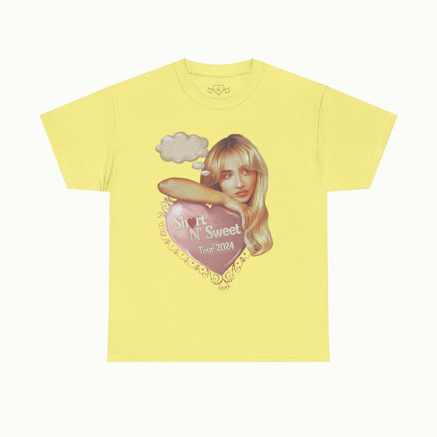 Sabrina Carpenter Merch - Sabrina Carpenter Yellow Tour Tee