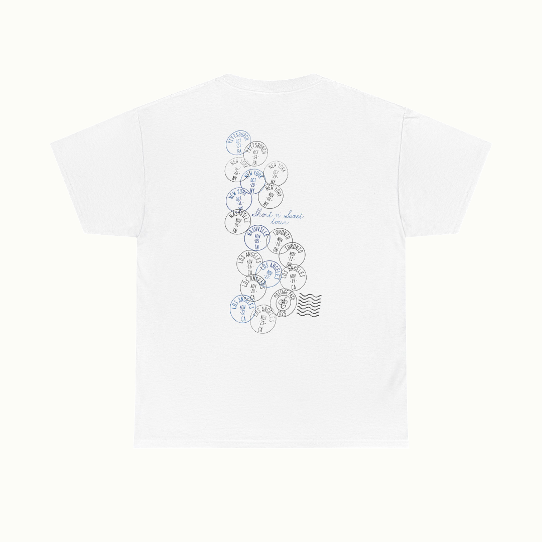 Sabrina Carpenter Merch - Sabrina Carpenter Short n Sweet Man's Best Friend Tee