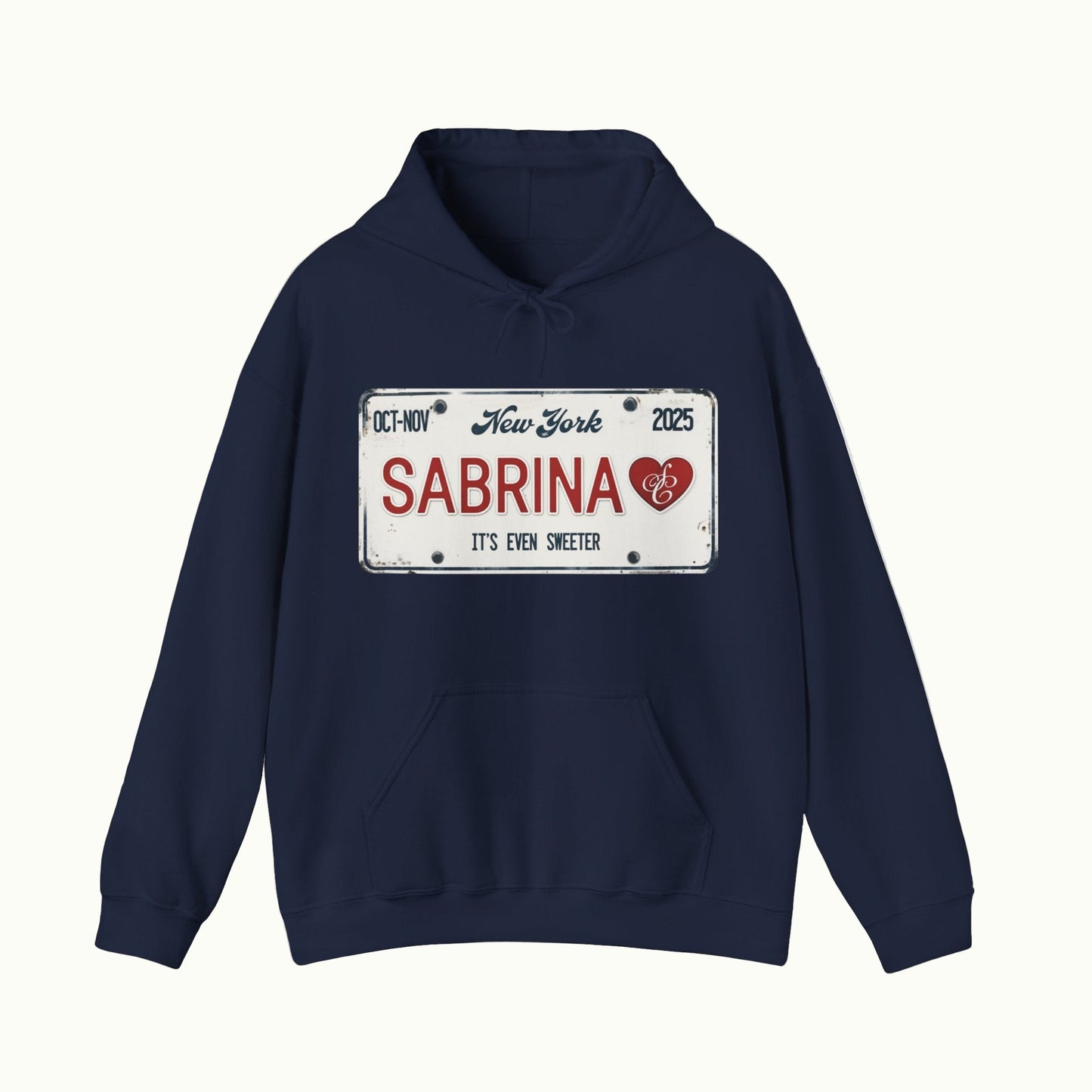 Sabrina Carpenter Merch - Sabrina Carpenter Short n Sweet NY Exclusive Hoodie