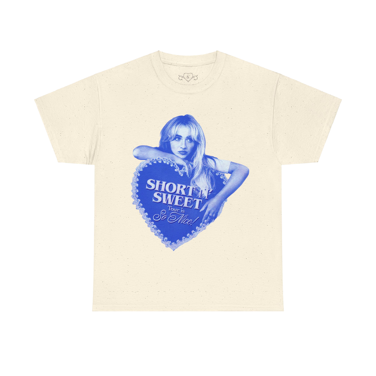 Sabrina Carpenter Merch - Sabrina Carpenter Short n Sweet Sand Tour Dates Tee