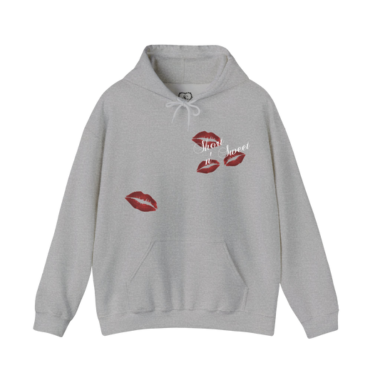 Sabrina Carpenter Merch -  ONLINE EXCLUSIVE Sabrina Carpenter Kisses Tour Dates Grey Hoodie