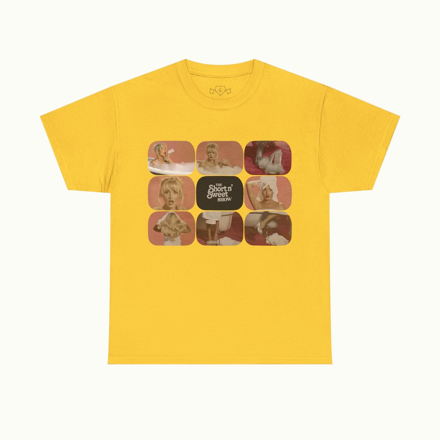 Sabrina Carpenter Merch - Sabrina Carpenter Short n Sweet Even Sweeter Show Tee